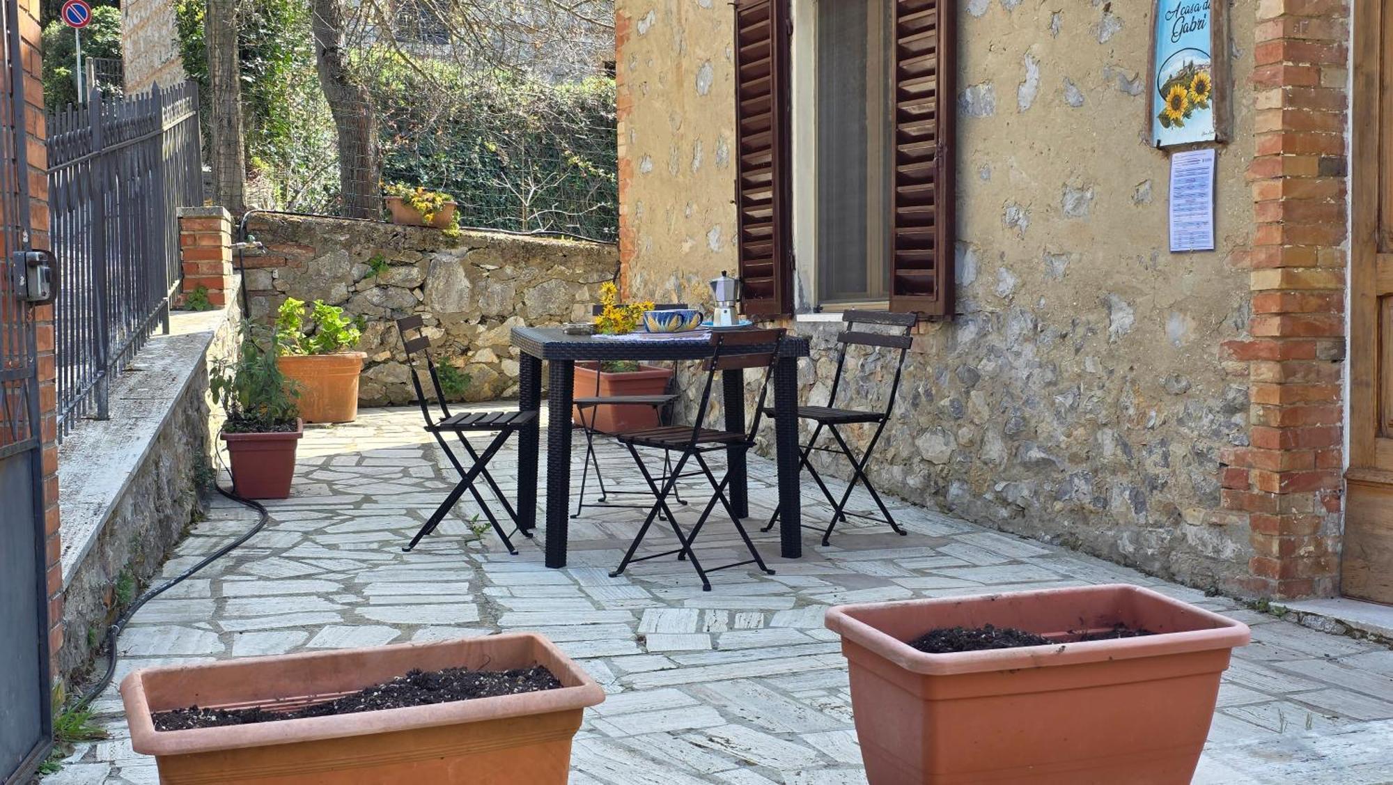 A Casa Di Gabri Villa Montefollonico Exteriör bild