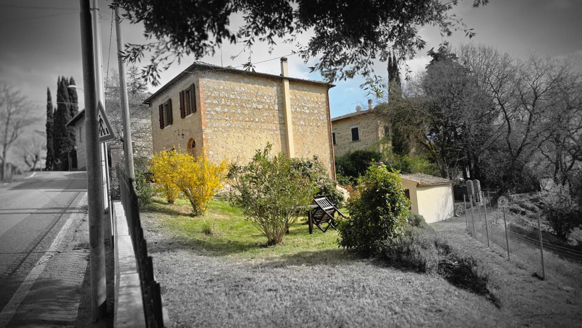 A Casa Di Gabri Villa Montefollonico Exteriör bild