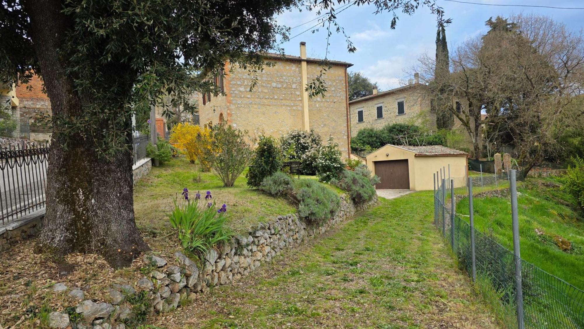 A Casa Di Gabri Villa Montefollonico Exteriör bild
