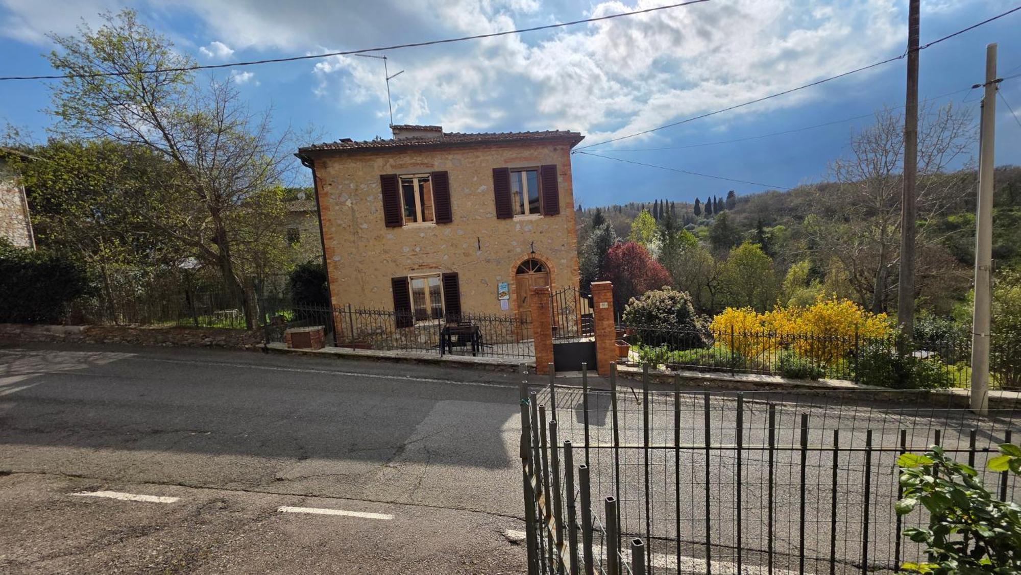 A Casa Di Gabri Villa Montefollonico Exteriör bild