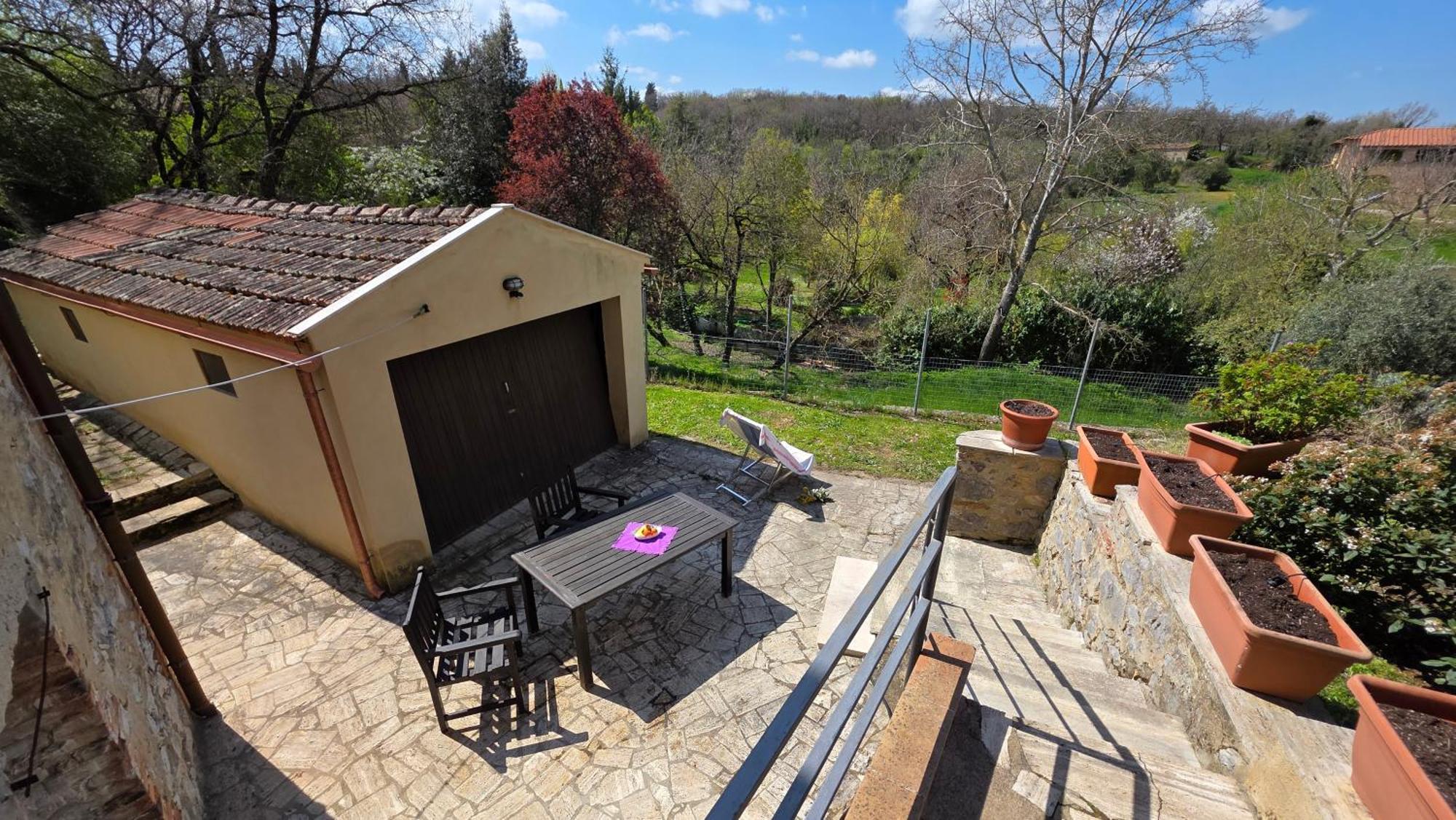 A Casa Di Gabri Villa Montefollonico Exteriör bild