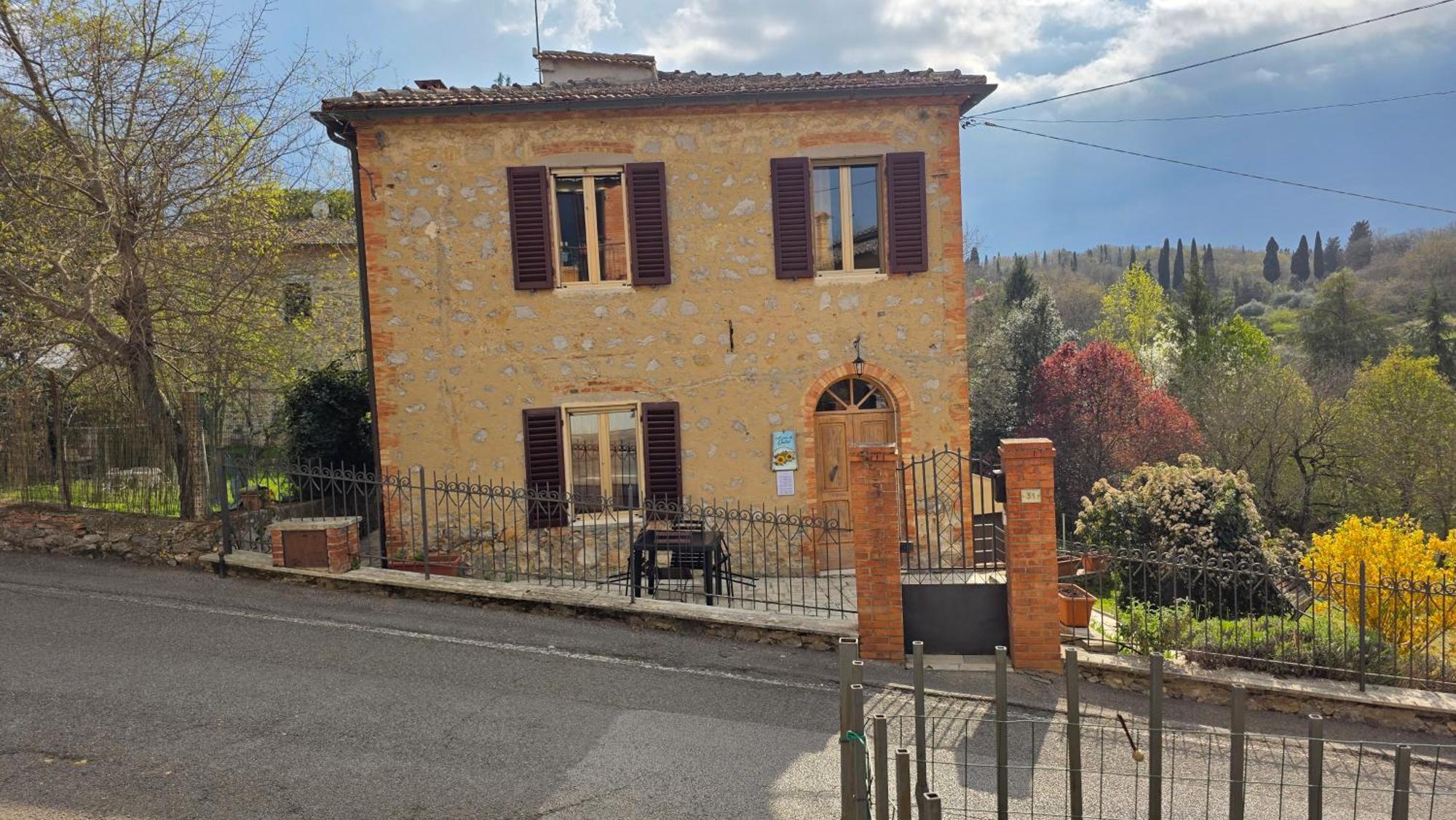A Casa Di Gabri Villa Montefollonico Exteriör bild